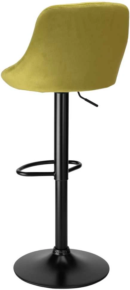Cydro Juodas Olive Velvet baro kėdė