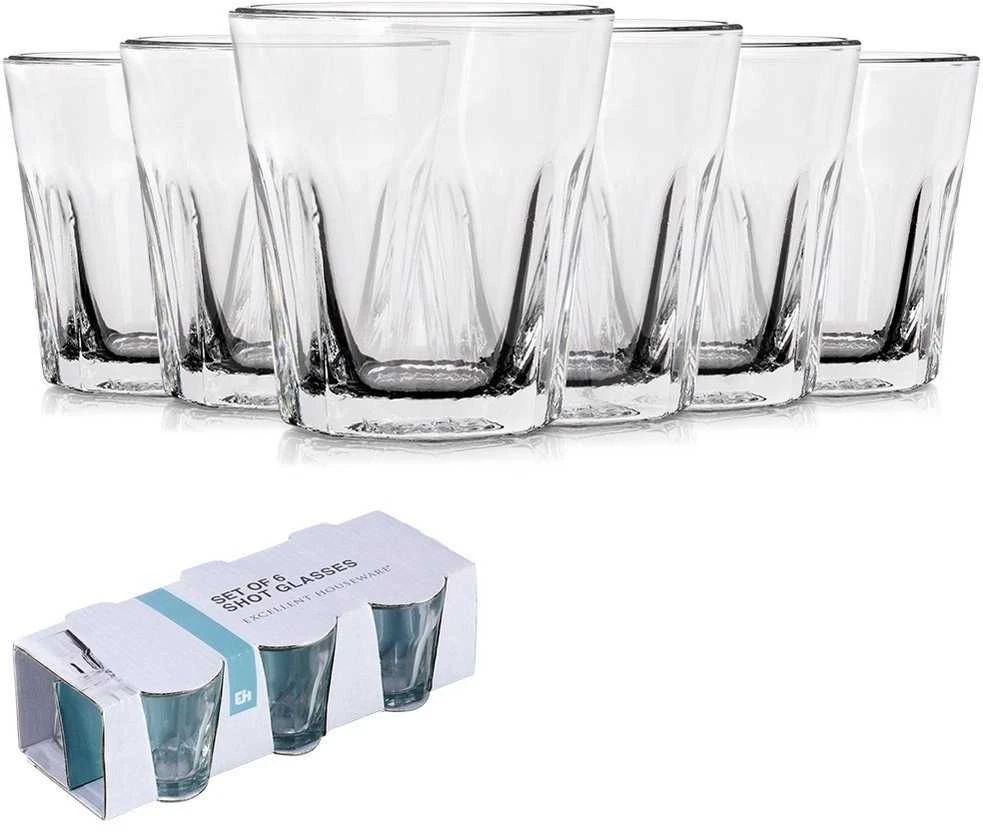 Degtinės stiklinės 40 ml 6 vnt.