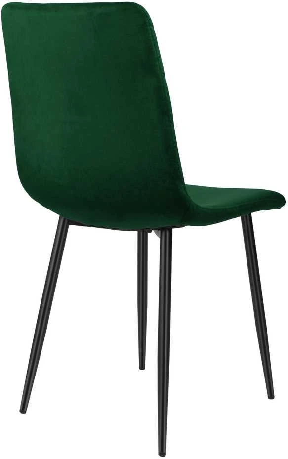 Dexter Velvet tamsiai žalia minkšta kėdė