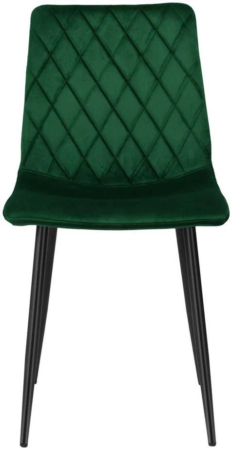 Dexter Velvet tamsiai žalia minkšta kėdė