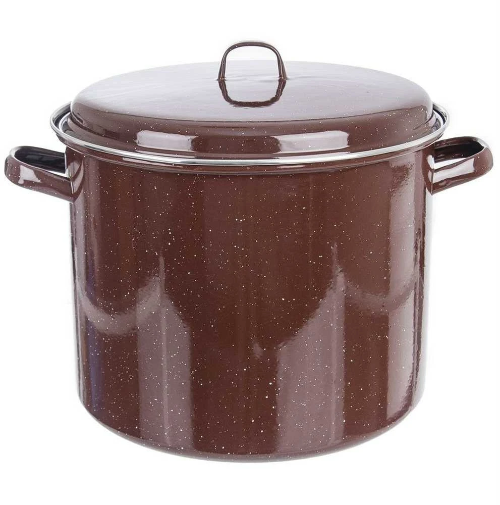 Didelis gastronominis emaliuotas puodas, 32 cm, 20 l