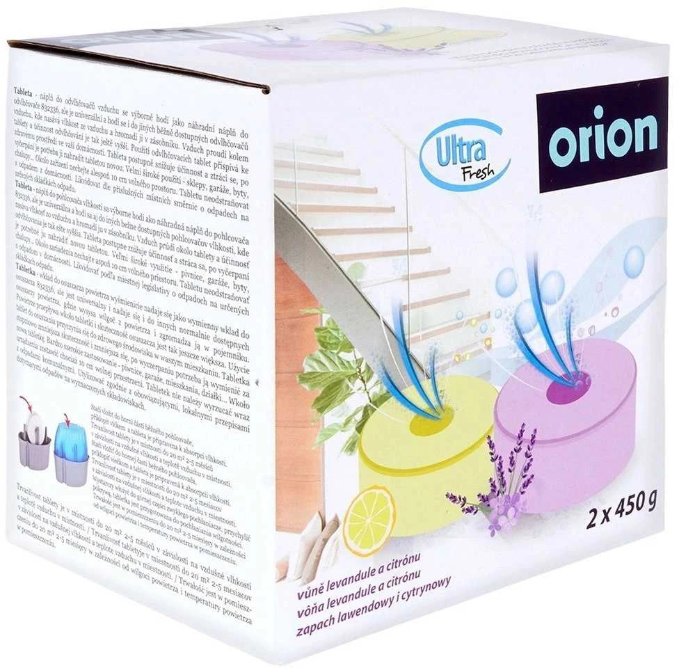 Drėgmę sugeriantis įdėklas levandų ir citrinų ULTRA FRESH tabletės 2x450 g 2 vnt.