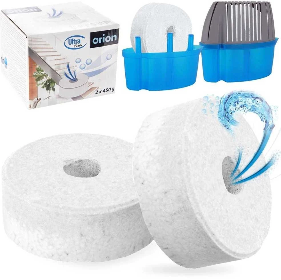 Drėgmę sugeriantis įdėklas ULTRA FRESH tabletės 2x450 g 2 vnt.