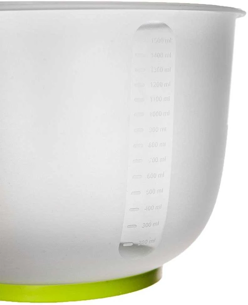 Dubuo maišymui, plakimui, su neslystančia matavimo taurelės rankena 1,5 l