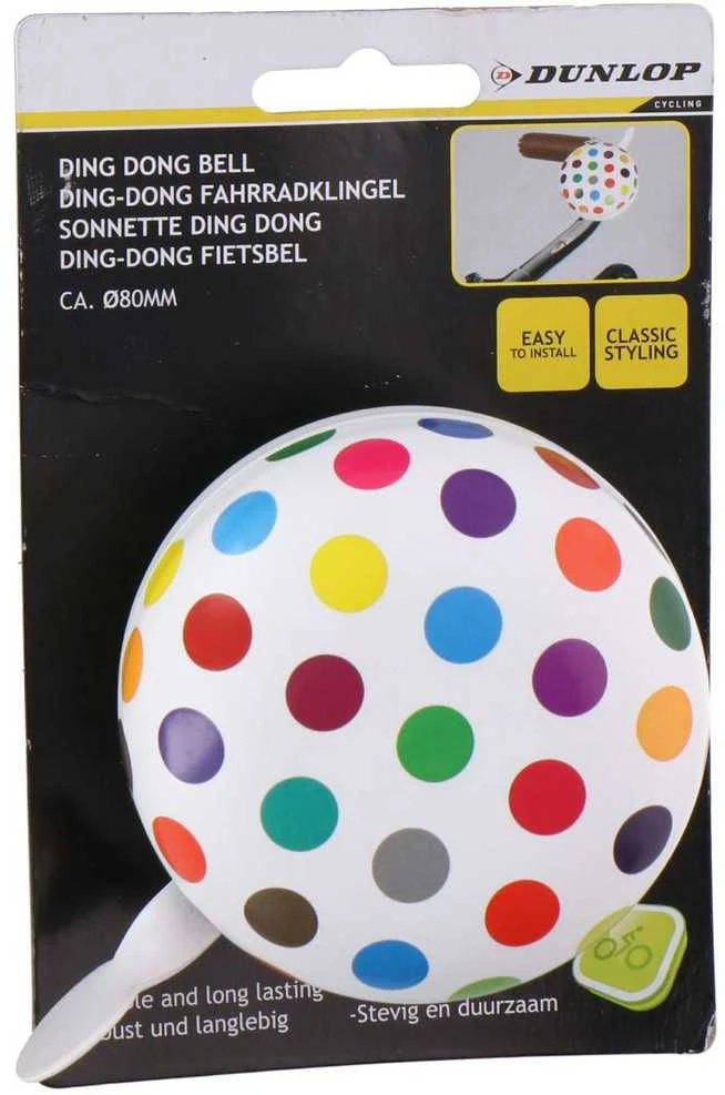 DUNLOP BIKE BELL TREČ. 80 mm TAŠKŲ