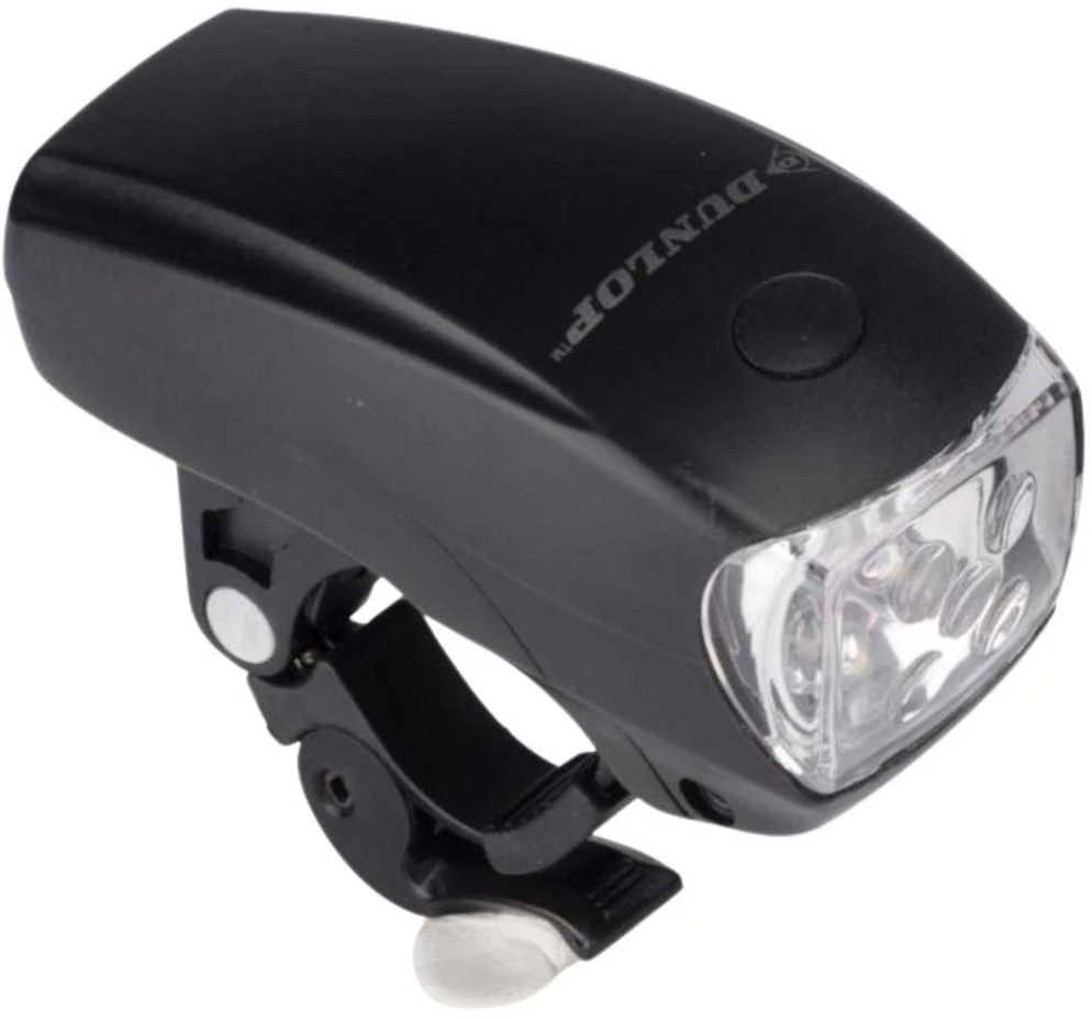 DUNLOP LED dviračio žibintų komplektas priekinis/galinis