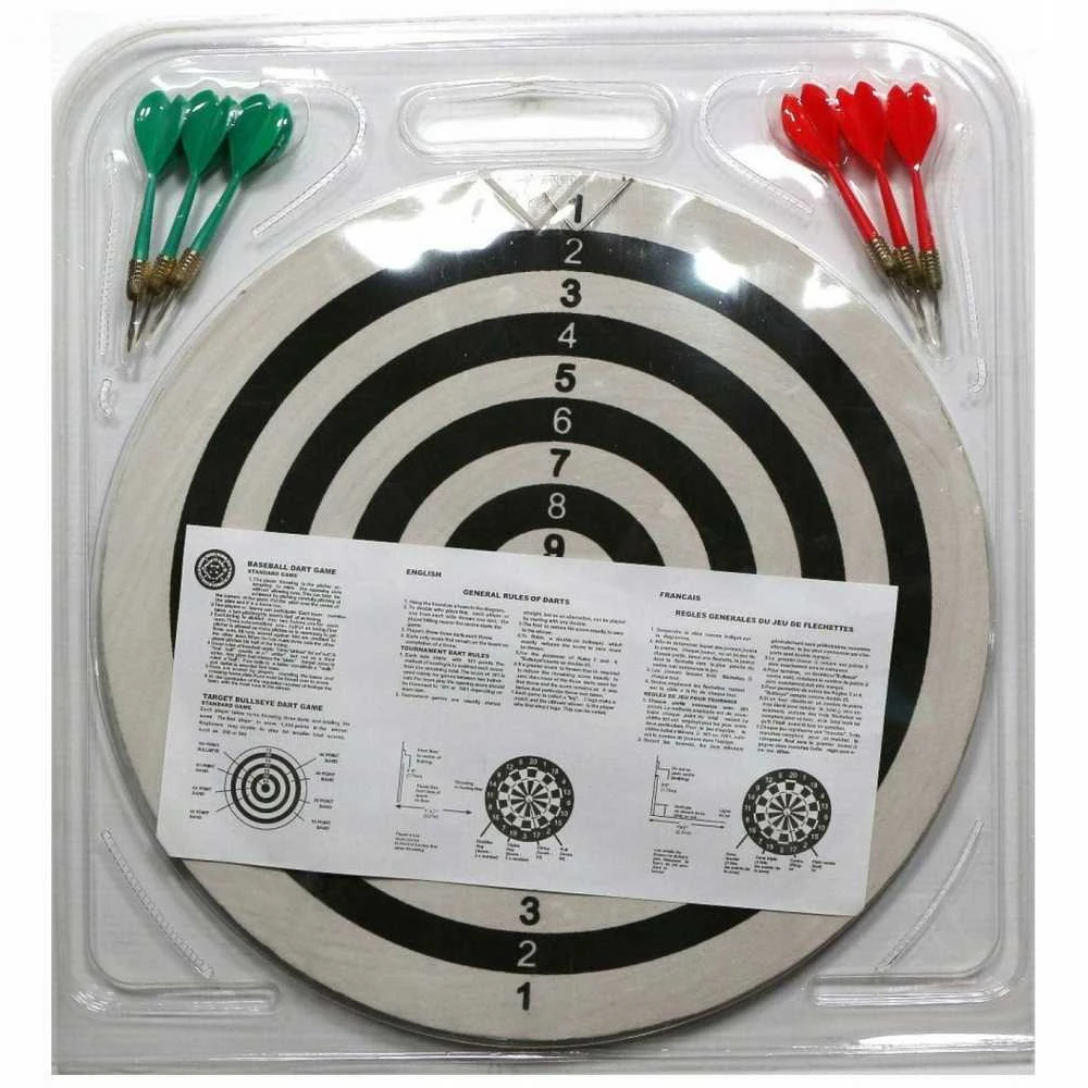 Dvipusė smiginio lenta MASTER 37 cm + 6 smiginis