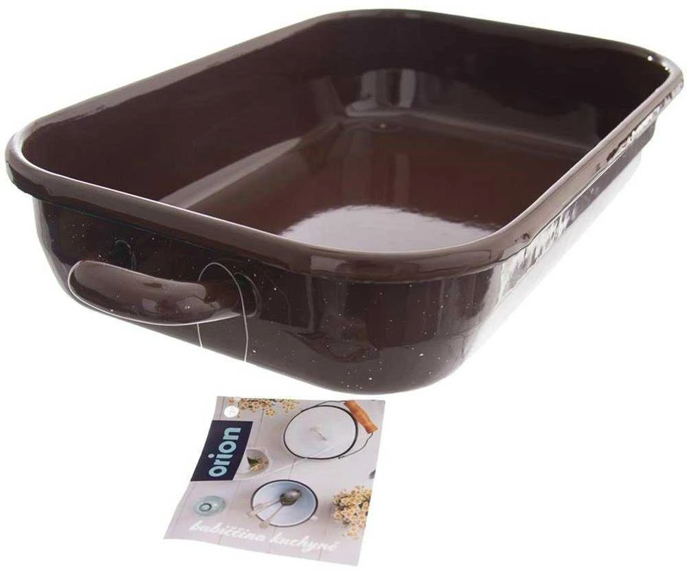 Emaliuota kepimo skarda / kepimo skarda 34x18x6,5 cm 2,2 l
