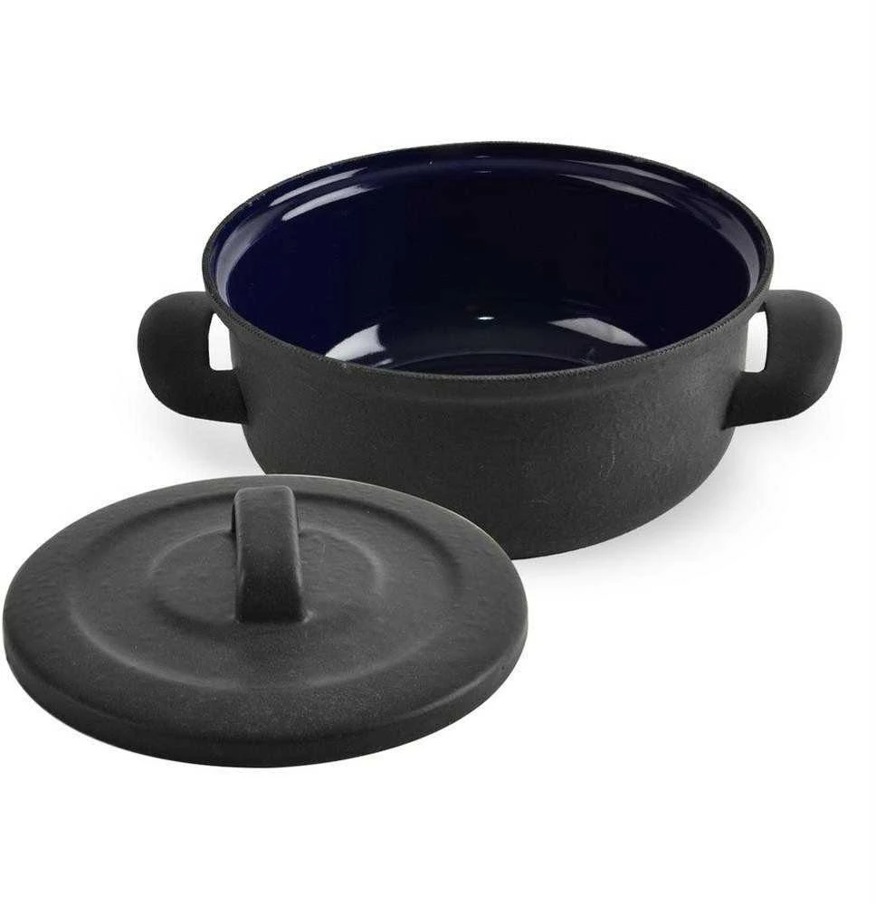 Emaliuotas puodas su dangteliu 20 cm 3 l
