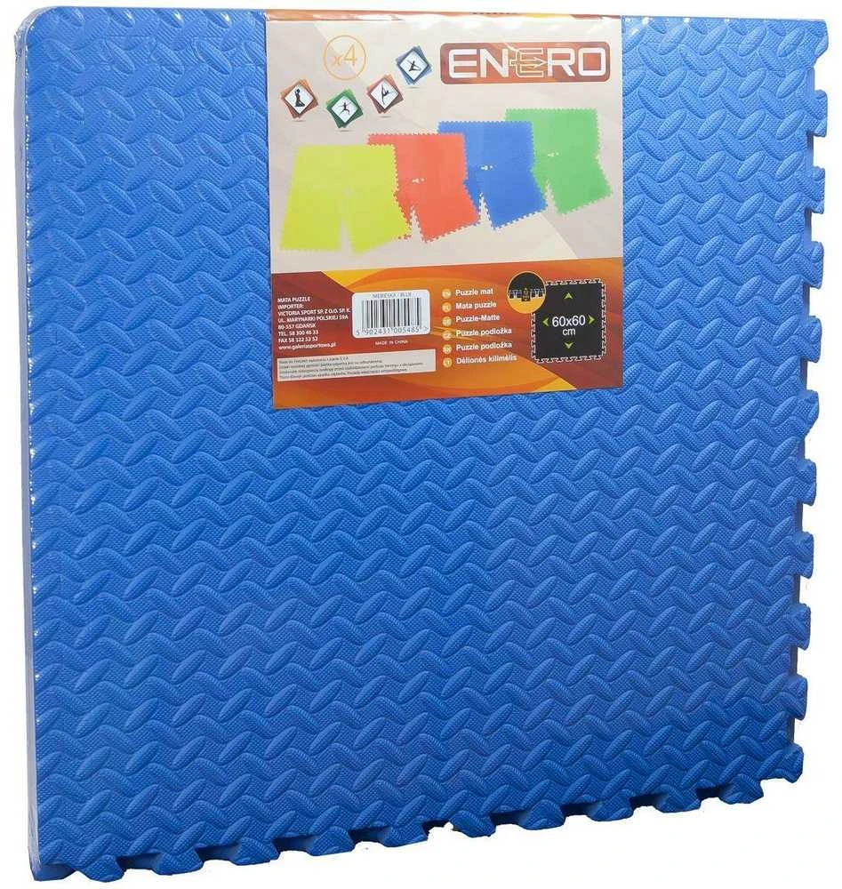 EVA FOAM Dėlionė MAT 60X60X1.2CM RINKINYS. 4 Vnt Energo mėlyna