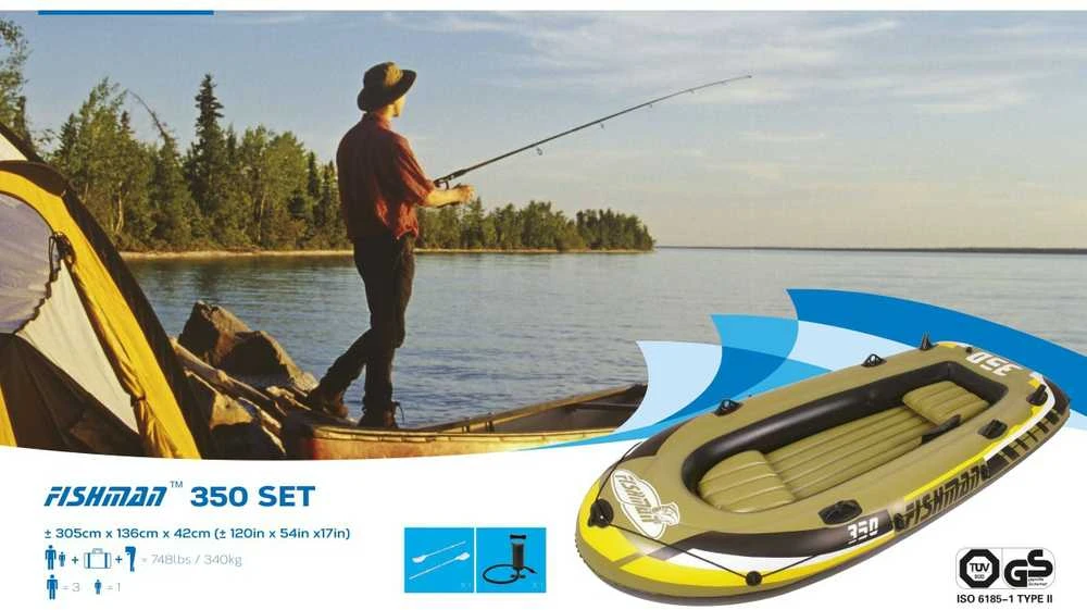 Fishman 350 žvejybos pontonų komplektas
