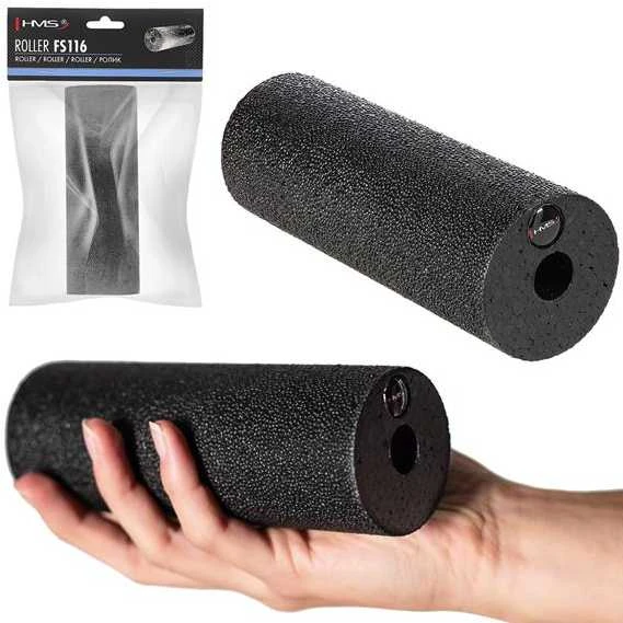 FS116 Juodas 5CM ROLLER FITNESS HMS