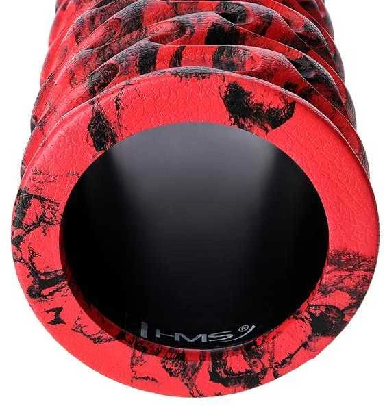 FS133 RAUDONAS-Juodas 33CM FITNESS ROLLER / HMS ROLLIS