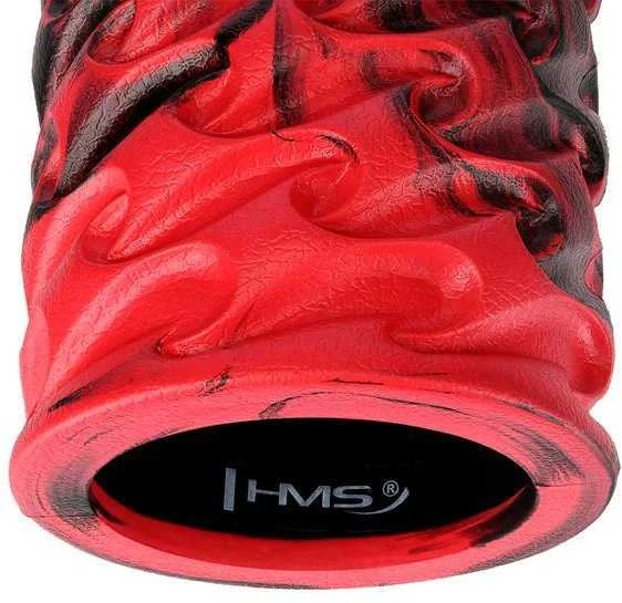 FS135 RAUDONAS-Juodas 45CM FITNESS ROLLER / HMS ROLLER