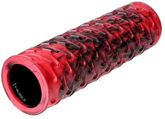 FS135 RAUDONAS-Juodas 45CM FITNESS ROLLER / HMS ROLLER