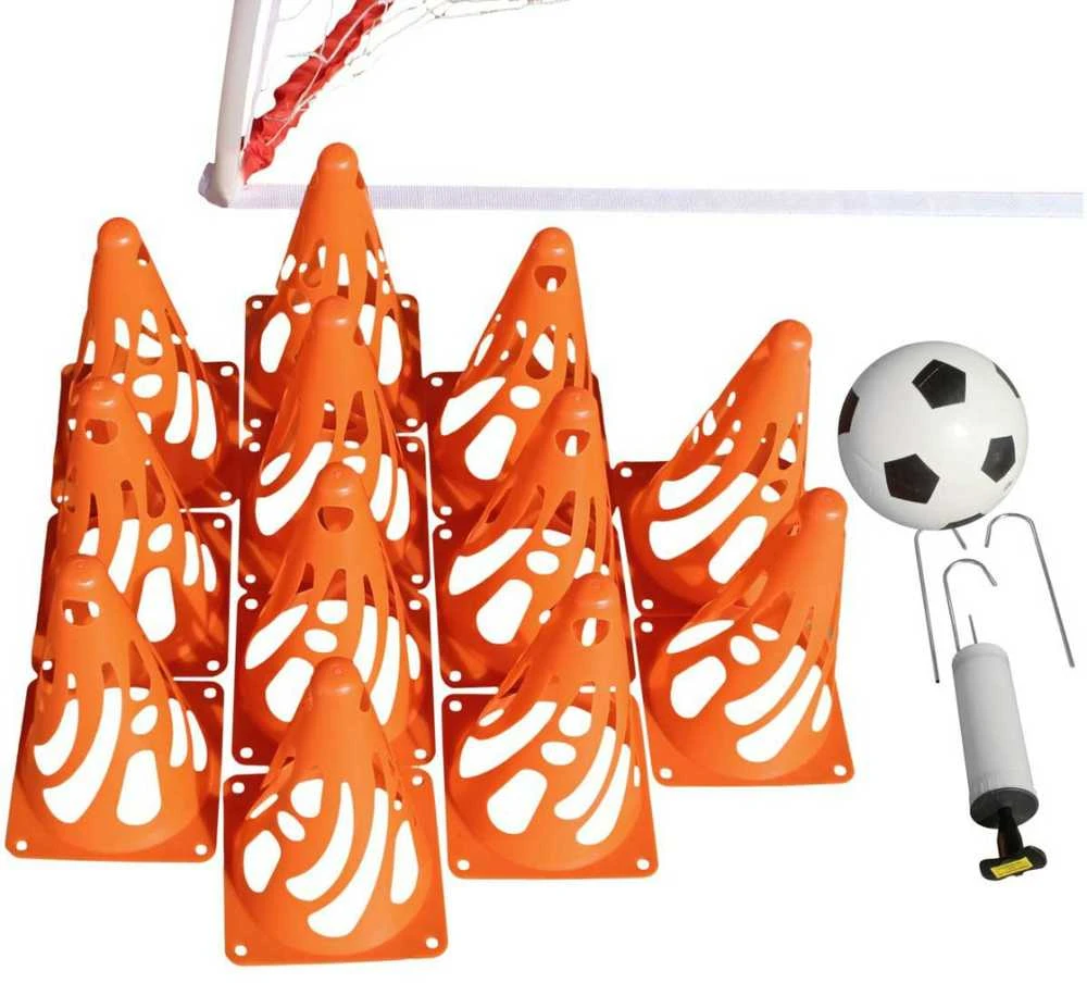 Futbolo treniruočių rinkinys kūgiai MASTER Goal 122 x 61 x 61 cm