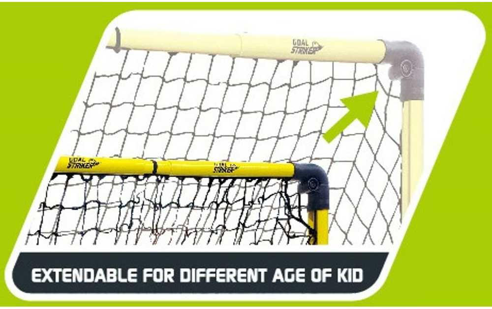 FUTBOLO VARTAS, SULANKSTAMAS 91X43X61CM 36X17X24CM SU AUKŠČIO IR PLOČIO REGULIAVIMU