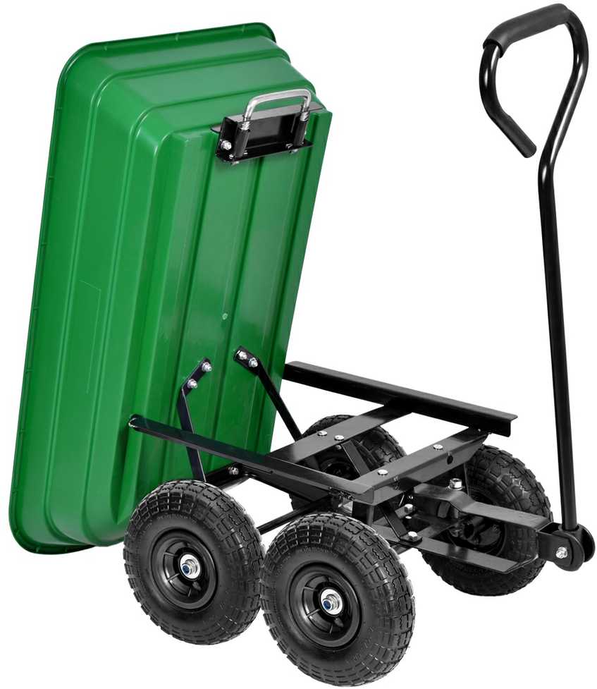 GARTEN savivarčių transportavimo vežimėlis, žalias