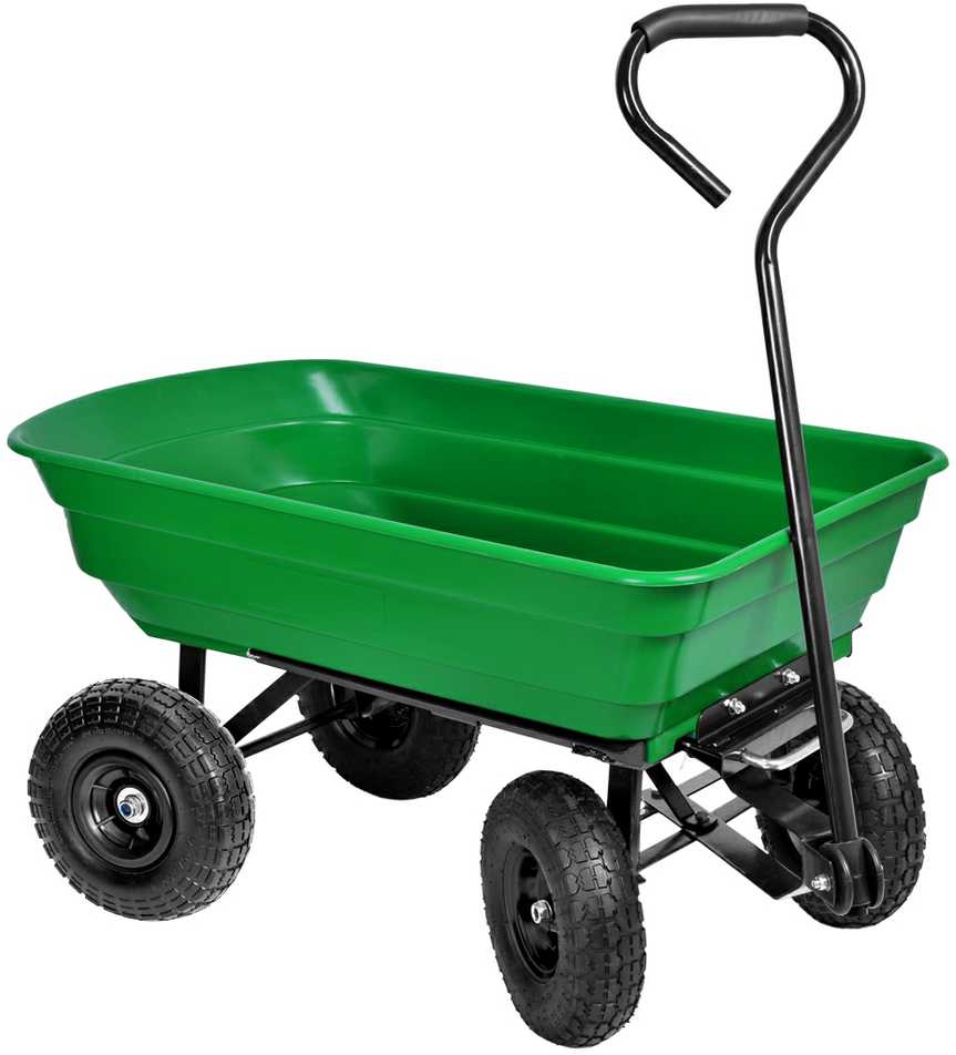 GARTEN savivarčių transportavimo vežimėlis, žalias