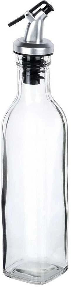 Stiklinis butelis alyvuogių aliejui ir actui su dozatoriumi 250 ml