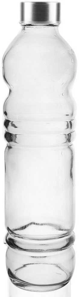 Gertuvė Stiklinis butelis vandeniui, sultims, limonadui, kokteiliui, kokteiliui 1,1 l
