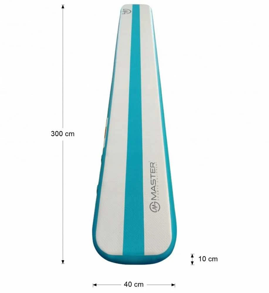 Gimnastikos balanso sija AirBeam takelio kilimėlis 300 x 40 x 10 cm