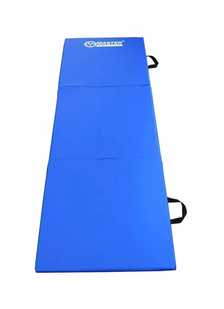Gimnastikos čiužinys mankštai, sulankstomas 3 dalių MASTER 180 x 60 x 3,5 cm
