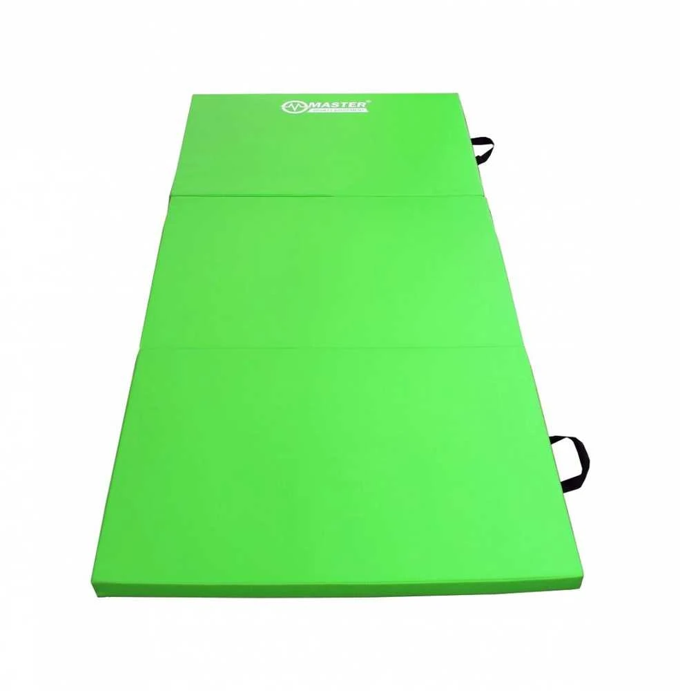 Gimnastikos čiužinys mankštai, sulankstomas 3 dalių MASTER 180 x 90 x 5 cm