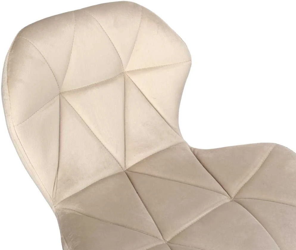 Gordon Juodas meringue Velvet baro kėdė