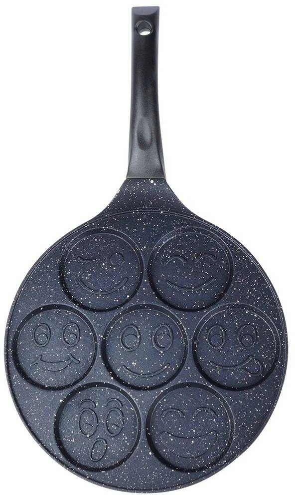 GRANDE granitinė keptuvė kiaušiniams, blynams ir blynams, 27 cm