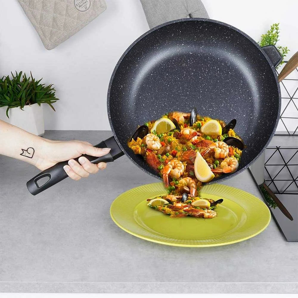 GRANDE neprideganti granitinė keptuvė 32 cm