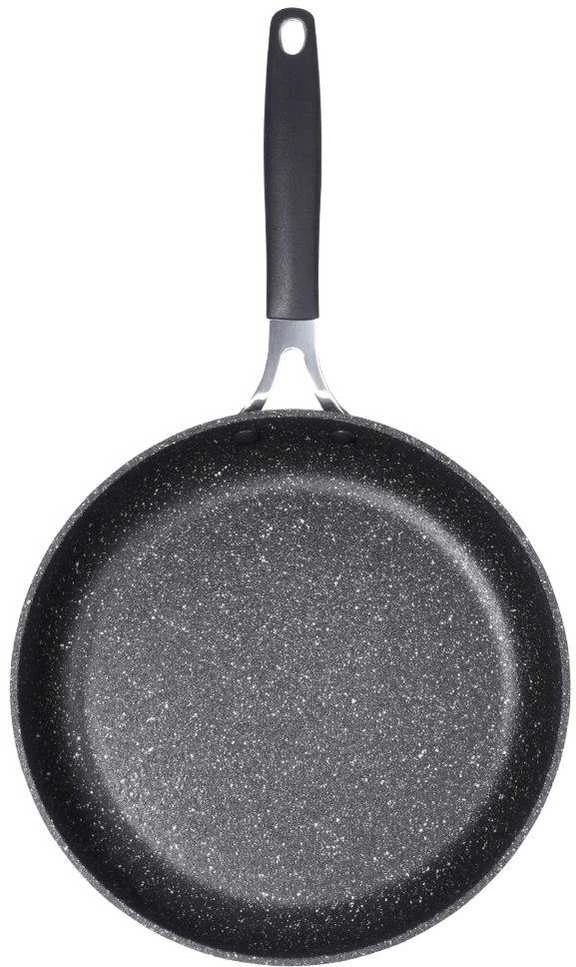 Granito akmens keptuvė, indukcinė, kepimui, troškinimui, neprideganti STONER 24 cm ORION