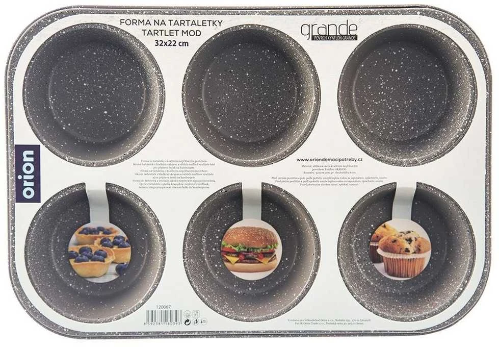 Granito kepimo forma dideliems bandeliams, 6 vnt. GRANDE bandelės, 32x22 cm