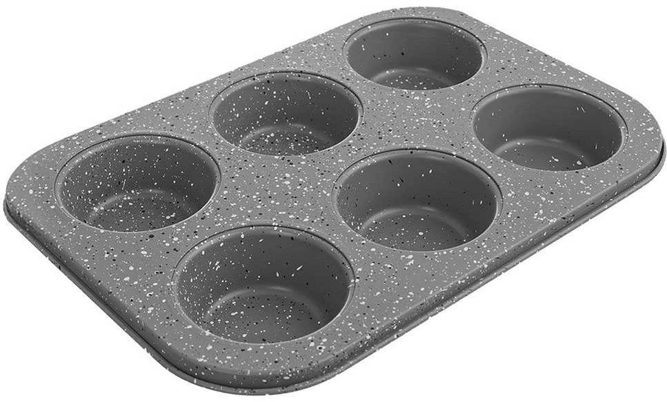 Granito kepimo forma dideliems bandeliams, 6 vnt. GRANDE bandelės, 32x22 cm