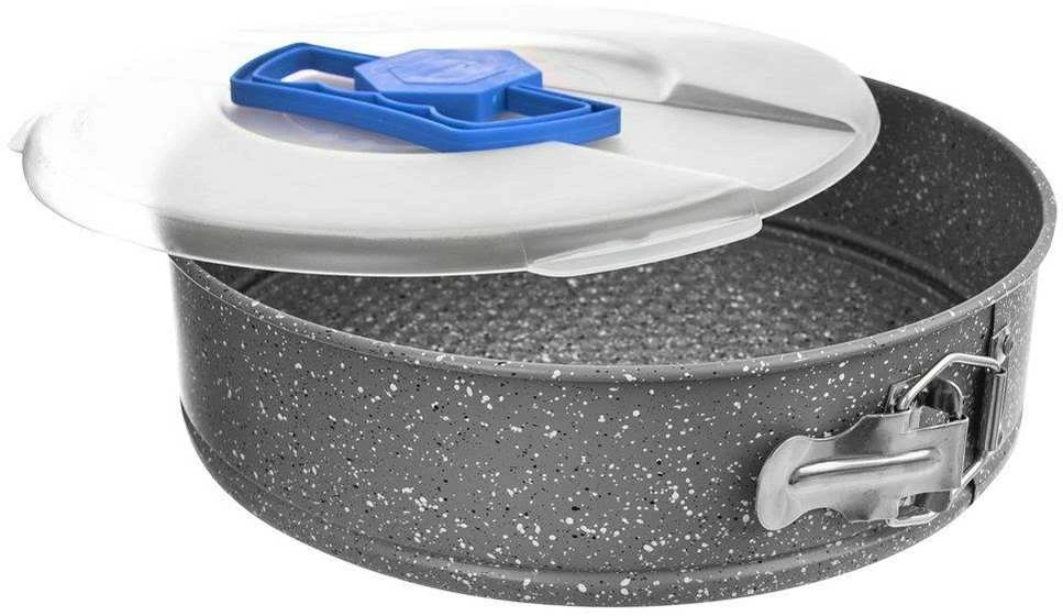 Granito kepimo forma su dangteliu ir rankena GRANDE 26 cm