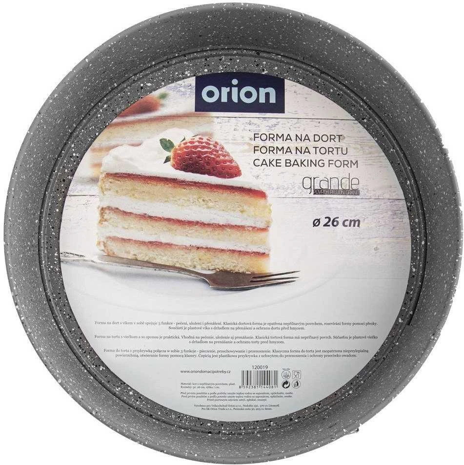 Granito kepimo forma su dangteliu ir rankena GRANDE 26 cm