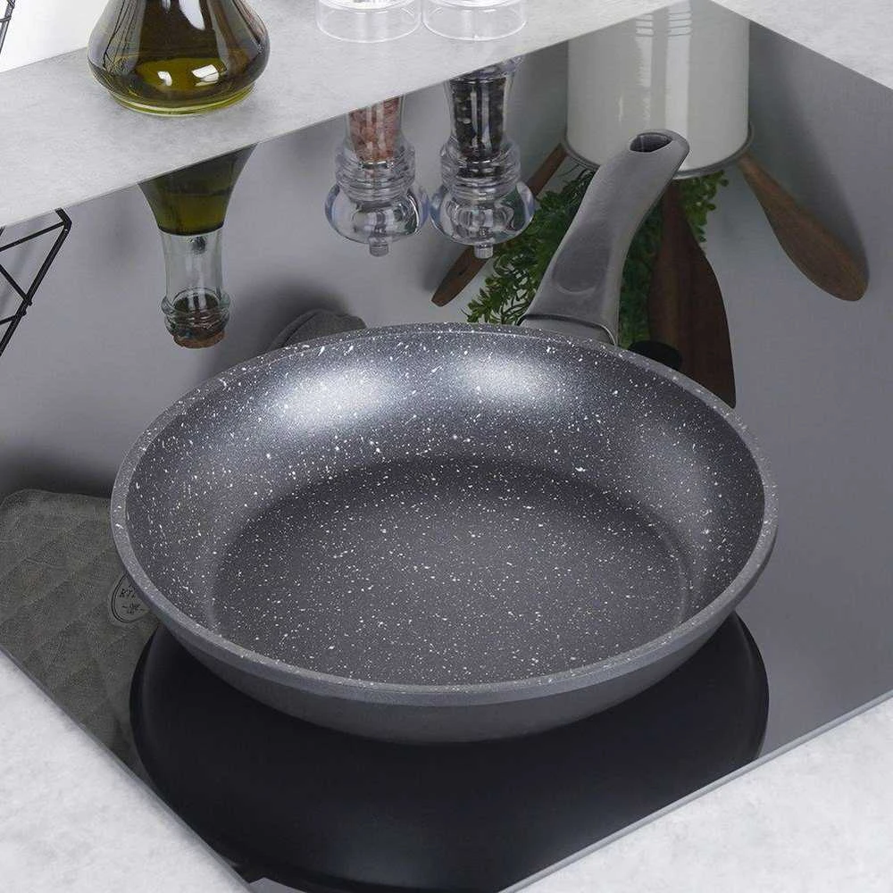 Granito keptuvė 24 cm GRANDE dujų indukcija