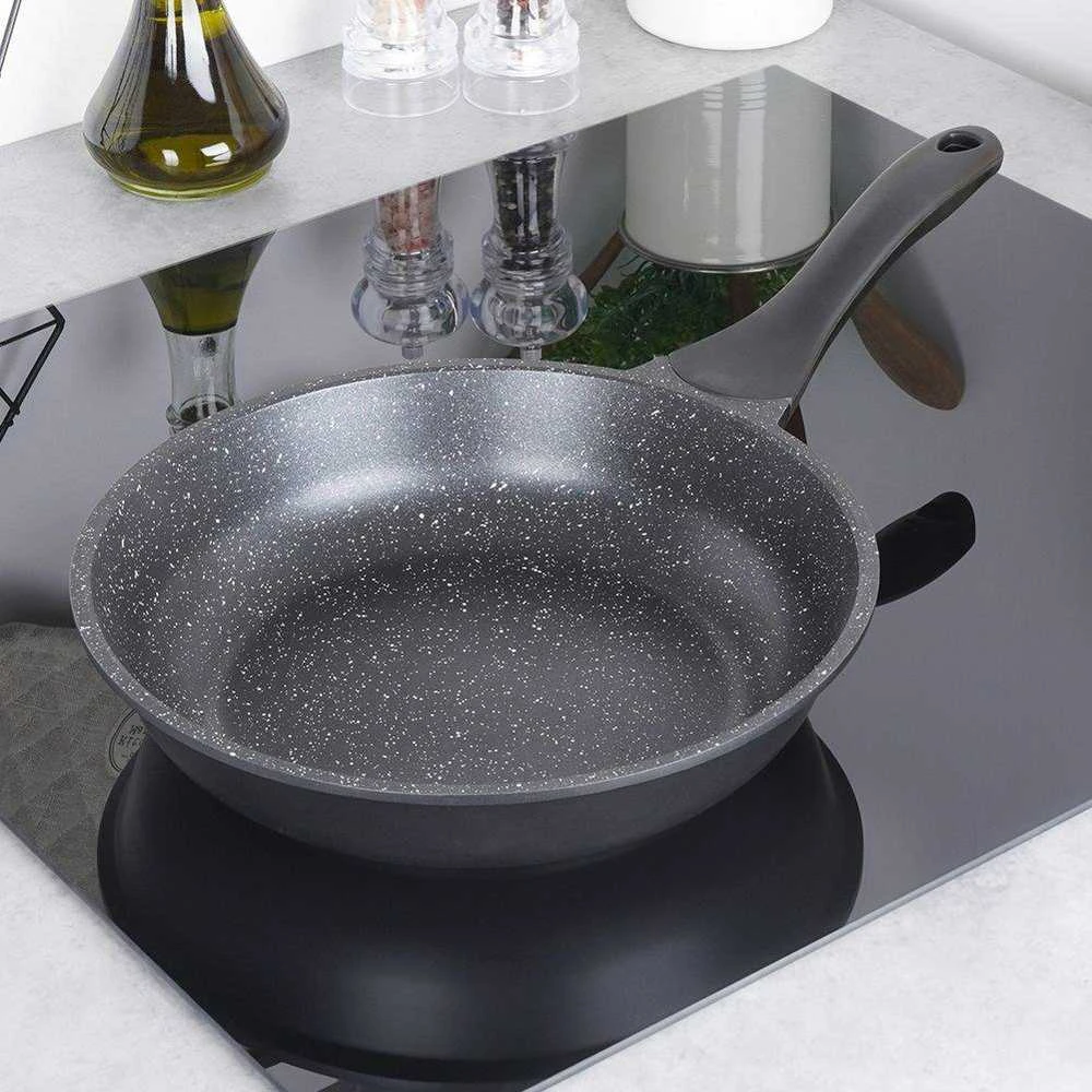 Granito keptuvė 26 cm GRANDE dujų indukcija