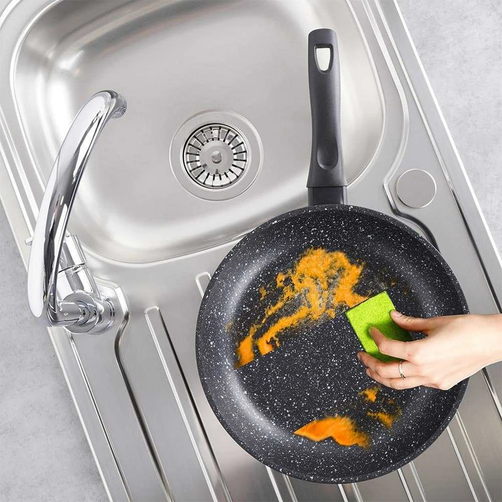 Granito keptuvė 28 cm GRANDE dujų indukcija