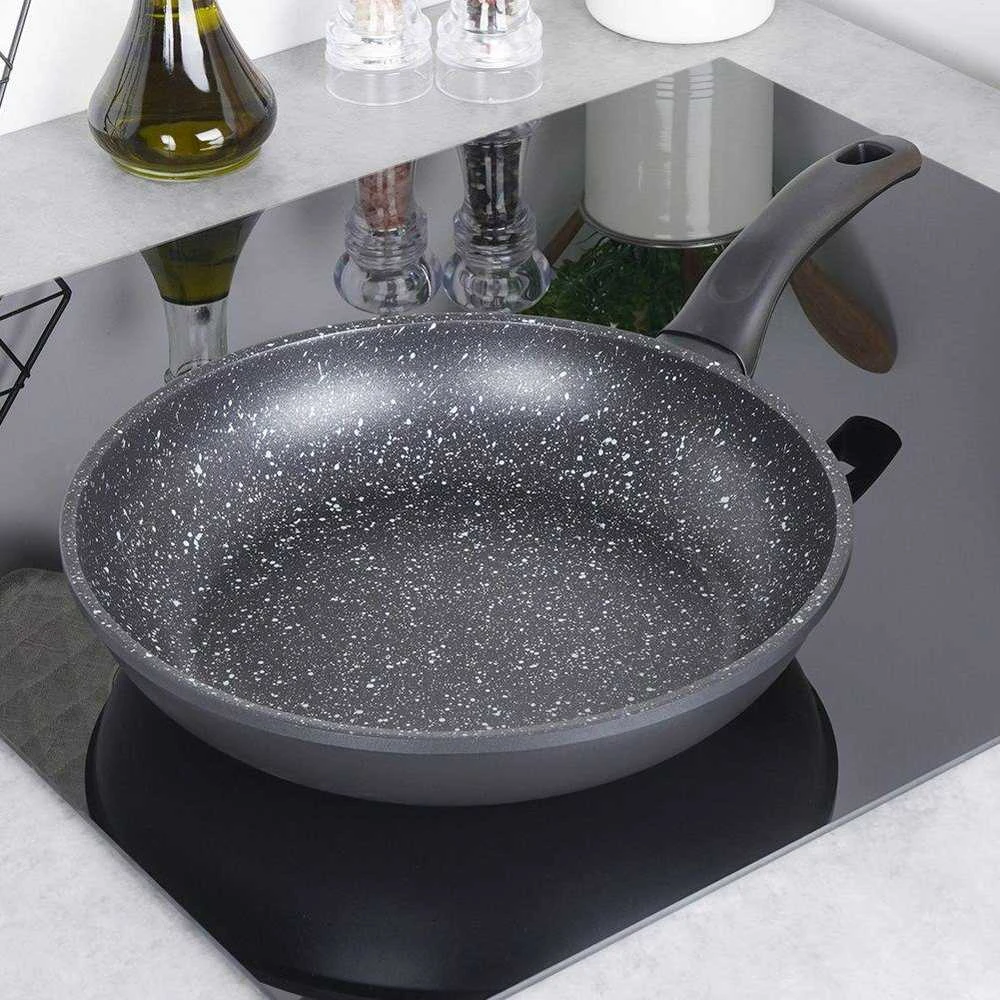 Granito keptuvė 28 cm GRANDE dujų indukcija