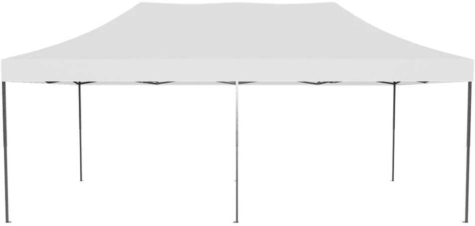 Greitosios prekybos paviljonas - 3x6 m - 3 sienos - baltos spalvos