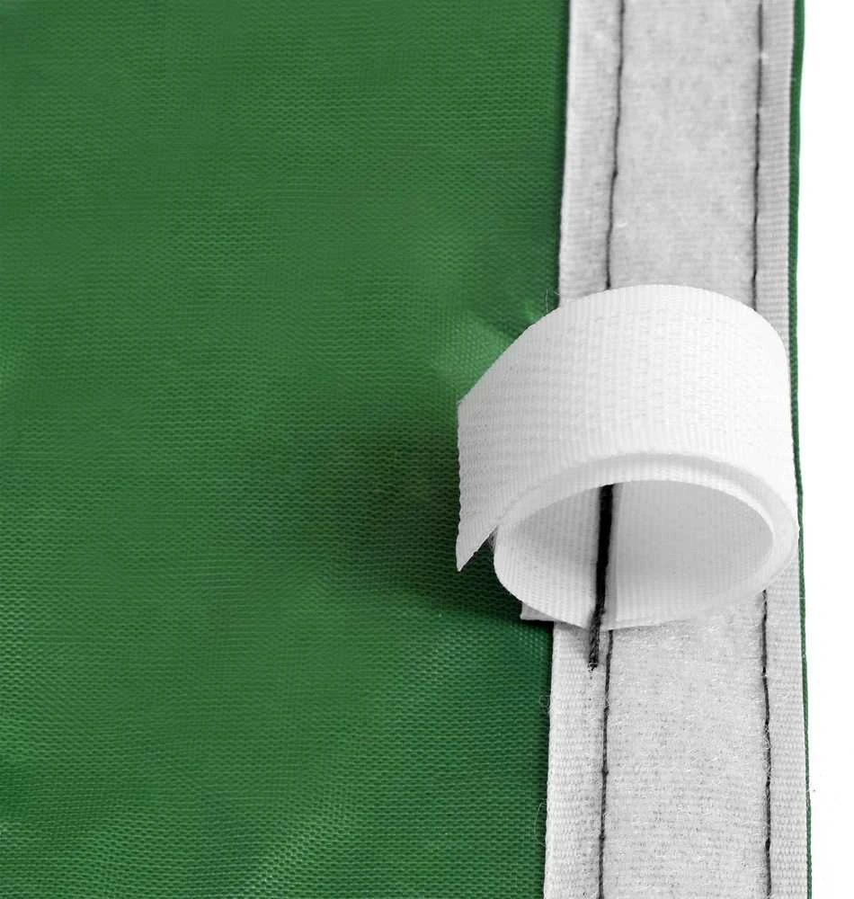 Greitosios prekybos paviljonas - 3x6 m - 3 sienos - žalia