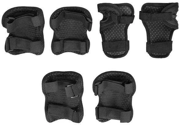 H320 juoda ir geltona DYDIS. XL NILS EXTREME PROTECTOR RINKINYS