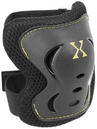 H320 juoda ir geltona DYDIS. XL NILS EXTREME PROTECTOR RINKINYS