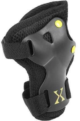 H320 juoda ir geltona DYDIS. XL NILS EXTREME PROTECTOR RINKINYS