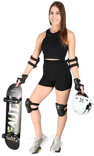 H8334 Juodas DYDIS. M NILS EXTREME PROTECTOR RINKINYS
