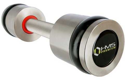 HH06 2 x 6 KG HMS PREMIUM CHROME Hanteliai