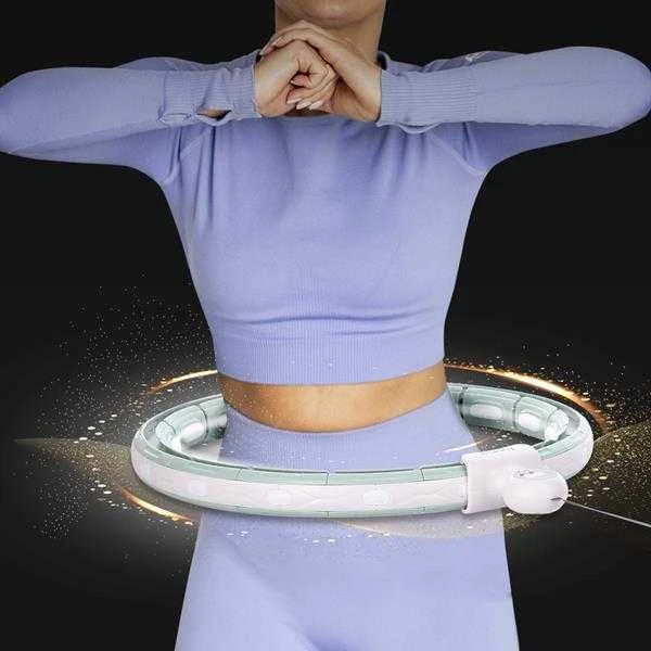 HHM15 HULA HOP Žalias SU MAGNETU IR SVORIU + HMS SKAITIKLIS