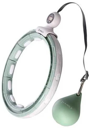 HHM15 HULA HOP Žalias SU MAGNETU IR SVORIU + HMS SKAITIKLIS