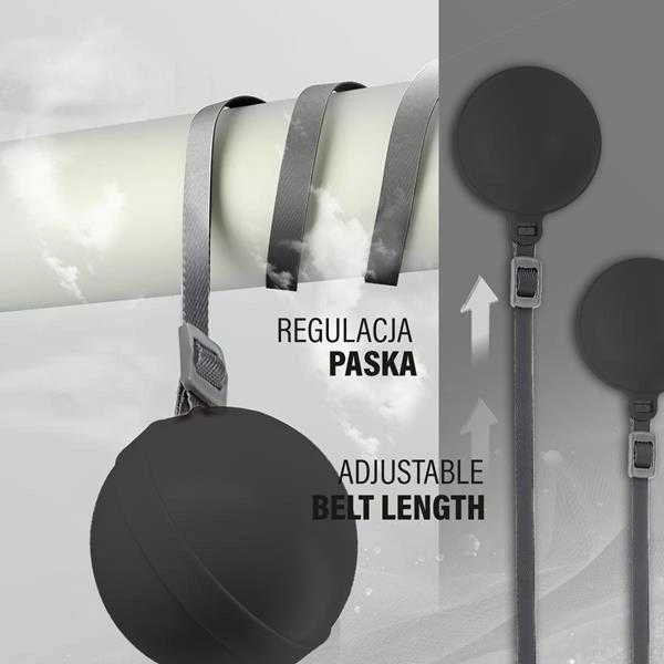 HHM16 HULA HOP Juodas/ROŽINĖS SU MAGNETAIS IR SVORIU + HMS SKAITIKLIS